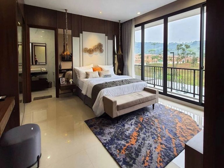 Kamar tidur desain elegan