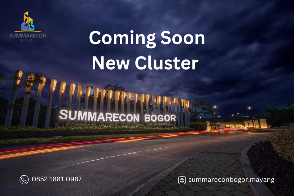 Cluster baru Summarecon Bogor